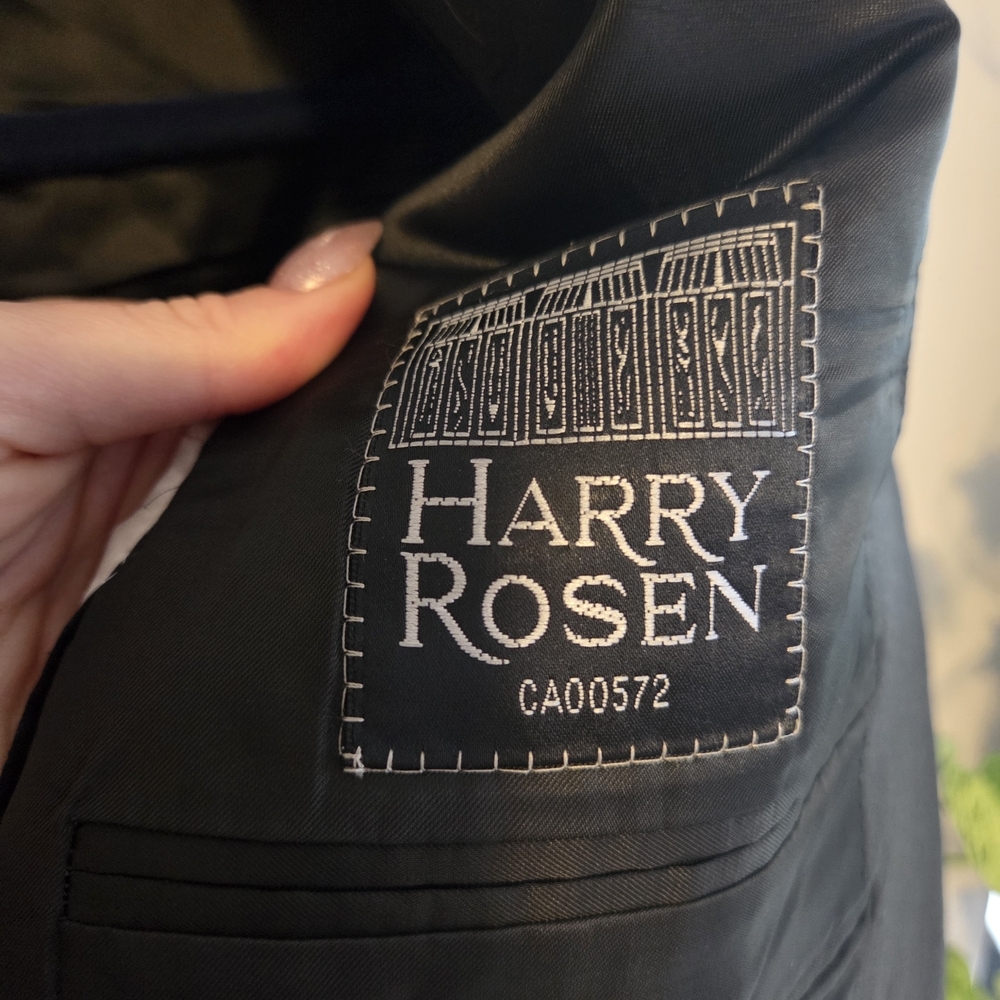 Harry Rosen Canali Charcoal Men's Blazer
